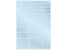 HI Q PARTS Line Decal 2 Silver (1pc.), HIQ73943, by HI Q PARTS