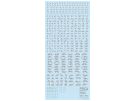 HI Q PARTS Pixel Camouflage Decal 2 Cool Gray (1pc.), HIQ73790, by HI Q PARTS