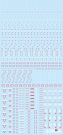 HI Q PARTS 1/100 RB02 Caution Decals White & Red (1pc), HIQ77248, by HI Q PARTS