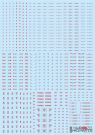 HI Q PARTS 1/144 RB03 Caution Decals Red & Gray (1 Sheet), HIQ89623, by HI Q PARTS