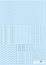 HI Q PARTS 1/144 RB03 Caution Decals White & Gray (1 Sheet), HIQ89630, by HI Q PARTS