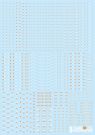 HI Q PARTS 1/144 RB03 Caution Decals White & Orange (1 Sheet), HIQ89616, by HI Q PARTS