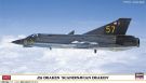 Hasegawa 1/72 Hasegawa Limited Series J35 DRAKEN SCANDINAVIAN DRAKEN, HAS23307, by HASEGAWA