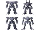 Kotobukiya 1/72 Structure Arts Plus Plastic Model Kit Series Additional Selection Vol.1 (All 4 Types Box + First Production Box Bonus Included), KBY88887, by KOTOBUKIYA