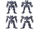 Kotobukiya 1/72 Structure Arts Plus Plastic Model Kit Series Additional Selection Vol.2 (All 4 Types Box + First Production Box Bonus Included), KBY88894, by KOTOBUKIYA