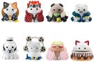 MegaHouse MEGA CAT PROJECT ONE PIECE: Nyan Peace Nyan! Luffy and His Rival Hand Edition: 1Box (8pcs), MEG33847, by MEGAHOUSE
