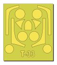 Platz 1/72 JASDF T-33's Masking Sheet, PLZ68191, by PLATZ