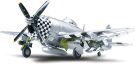 TAMIYA 1/48 P-47D Thunderbolt Bubble Top, TAM61090, by TAMIYA