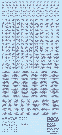 HI Q PARTS Pixel Camouflage Decal 2 Marine Camouflage (1 sheet), HIQ73875, by HI Q PARTS