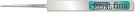 ALEC Shokunin Katagi Stainless Steel File for Resin Shine Blade Tip Taper Type FINA, ALC13539, by ALEC