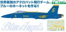 Platz 1/144 US Navy F/A-18C Hornet Blue Angels, PLZ89851, by PLATZ