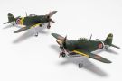 Platz 1/144 IJN INTERCEPTOR AIRCRAFT KAWANISHI N1K SHIDEN-KAI (EARLY PRODUCTION TYPE) (2PCS), PLZ65022, by PLATZ