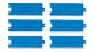 TAKARATOMY Plarail 1/2 straight rail (6 pieces) R-02, TAK11306, by TAKARATOMY