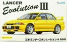 Fujimi 1/24 Inch-up Series No.034 Mitsubishi Lancer Evolution III GSR w/Window Frame Masking Sticker, FUJ39176, by FUJIMI