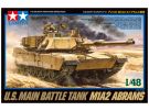 Tamiya 1/48 Military Miniature series U.S. MAIN BATTLE TANK M1A2 ABRAMS, TAM25924, by TAMIYA
