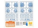 Tamiya Educational Construction Centipede Robot Body Sections (4pcs.), TAM02312, by TAMIYA