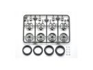 Tamiya Mini 4WD Grade Up Part SUPER X/XX LARGE DIAMETER ONE WAY WHEEL SET (MINI 4WD LIMITED), TAM47850, by TAMIYA