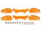 Tamiya Mini 4WD Grade Up Part FRONT UNDER GUARD (ORANGE) (MINI 4WD LIMITED), TAM55596, by TAMIYA