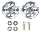 Tamiya HG Lightweight 17mm Aluminum Ball-Race Rollers (Ringless) (Mini 4WD Limited), TAM95563, by TAMIYA