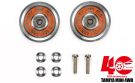 Tamiya MINI 4WD 40TH ANNIVERSARY HG 19MM ALL ALUMINUM BEARING ROLLER SET, TAM56432, by TAMIYA
