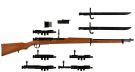 TOMYTEC 1/12 Little Armory LA086 Type 38 Infantry Gun Type, TMT23891, by TOMYTEC
