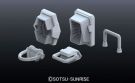 Bandai Builder's Parts HD MS Detail 01 (Non Scale), BAN23366, by BANDAI