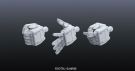 Bandai 1/144 Builders Parts HD MS Hand 01 (Federation Type), BAN19402, by BANDAI