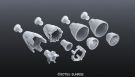 Bandai 1/100 Builders Parts HD MS Vernier 01, BAN19488, by BANDAI