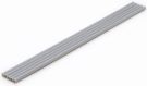 Wave Material series Plastic pipe 【gray】 thin type outer 5.0mm OM223 5pieces, WAV22230, by WAVE