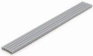 Wave Material series Plastic pipe 【gray】 thin type outer 6.0 mm 5 pieces OM 224, WAV22247, by WAVE