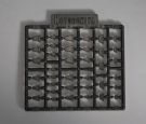 Kotobukiya M.S.G Modeling support Goods P125R Pla unit Angular mold II, KBY60331, by KOTOBUKIYA