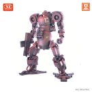 CAVICO 1/35 III Humanoid Heavy Duty Machine End-production Type Oxide Red, CAV10311, by CAVICO