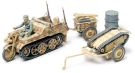 1/48 Tamiya MM Series No.02 Kettenkraat Towing Set (With Infantry Cart ・ Goliath), TAM25023, by TAMIYA
