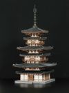 Fujimi 1/100 Building Series No.06 Yakushi Shrine East Tower, FUJ00225, by FUJIMI