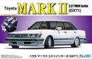 Fujimi inch-up series 1/24 ID 176 Toyota Mark II Ⅱ 2.0 Twin Turbo GX 71, FUJ39114, by FUJIMI