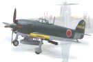 Aoshima 1/72  Kawanishi Shiden-kai Bomber Loading Machine plastic kit, AOS11720, by AOSHIMA