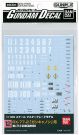 BANDAI  For Gundam Decal MG Gun Cannon   Plastic Model kit, BAN41303, by BANDAI