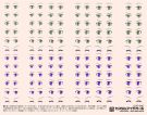 HI Q PARTS 1/12 4-C Custom Eyes Decale, HIQ74179, by HI Q PARTS