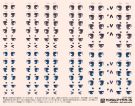 HI Q PARTS 1/12 6-C Custom Eyes Decale, HIQ74193, by HI Q PARTS