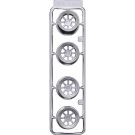 Fujimi 1/24 Wheel series 8-Spoke Wheels for Racing 15-inch, FUJ93465, by FUJIMI