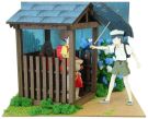 Sankei MINIATUART KIT STUDIO GHIBLI MINI SHELTER FROM THE RAIN, SNK49551, by SANKEI