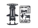 Tamiya Mini 4WD Grade Up Part Mini 4WD SUPER TZ-X CHASSIS (BLACK) FULLY COWLED 25TH ANNIVERSARY, TAM51277, by TAMIYA