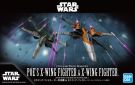 Bandai Vehicle model Poe's X-wing fighter ＆X-wing fighter  The Rise Of Skywalker, BAN92316, by BANDAI