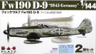 Platz 1/144 FOCKE-WULF FW190 D-9 DEFENSE OF GERMANY 1945 (2PCS), PLZ64292, by PLATZ