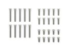 Tamiya GP527 STAINLESS STEEL COUNTERSUNK SCREW SET (6/8/15MM), TAM55279, by TAMIYA