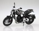 Aoshima 1/12 Skynet Complete Model Bike Honda CB1000R Sword Silver Metallic, AOS08178, by AOSHIMA