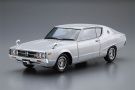Aoshima 1/24 The Model Car No.51 Nissan GC111 Skyline HT2000GTX-E,S '76, AOS62111, by AOSHIMA