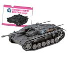 Platz 1/72 Girls und Panzer StuG III Ausf.F Kaba-san Team das Finale Part.3 Special Package Edition, PLZ75496, by PLATZ