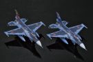 Platz 1/144 JASDF F-2A JASDF 70th Anniversary Commemorative & Tsuiki Airbase 70th Anniversary Commemorative Painted Aircraft Set of 2 Models, PLZ27324, by PLATZ