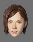 Atelier IT 1/6 Doll Head W-07 Resin kit, AIT31144, by Atelier IT